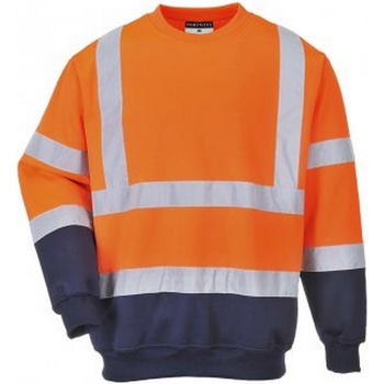 textil Herre Sweatshirts Portwest PW668 Orange/Navy