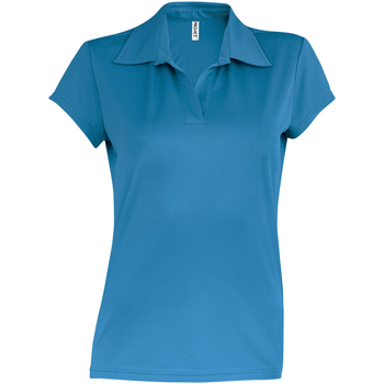 textil Dame Polo-t-shirts m. korte ærmer Kariban Proact PA483 Aqua Blue