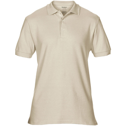 textil Herre Polo-t-shirts m. korte ærmer Gildan Premium Sand