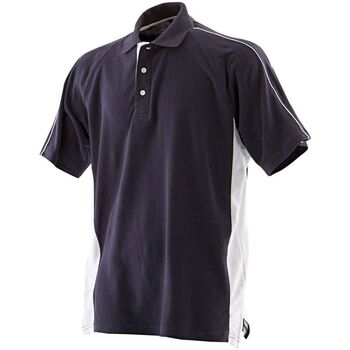 textil Herre Polo-t-shirts m. korte ærmer Finden & Hales LV322 Navy/White