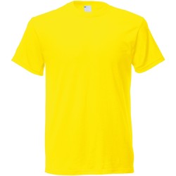 textil Herre T-shirts m. korte ærmer Universal Textiles 61082 Bright Yellow