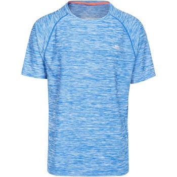 textil Herre Langærmede T-shirts Trespass Gaffney Blå