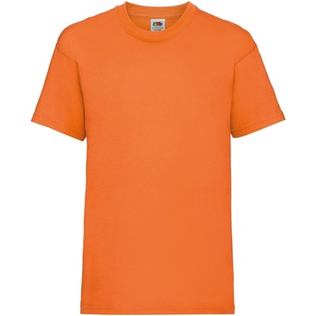textil Børn T-shirts m. korte ærmer Fruit Of The Loom 61033 Orange