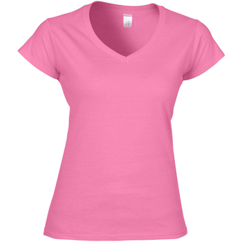 textil Dame T-shirts m. korte ærmer Gildan Soft Style Flerfarvet