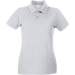 textil Dame Polo-t-shirts m. korte ærmer Universal Textiles 63030 Grey Marl