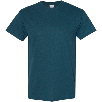 textil Herre T-shirts m. korte ærmer Gildan Heavy Blå