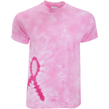 textil T-shirts m. korte ærmer Colortone Awareness Awareness Pink Ribbon