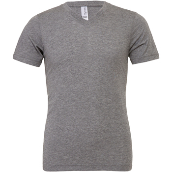 textil Herre T-shirts m. korte ærmer Bella + Canvas CA3415 Grey Triblend