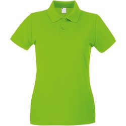 textil Dame Polo-t-shirts m. korte ærmer Universal Textiles 63030 Lime Green