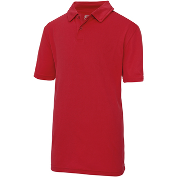 textil Børn Polo-t-shirts m. korte ærmer Just Cool  Rød