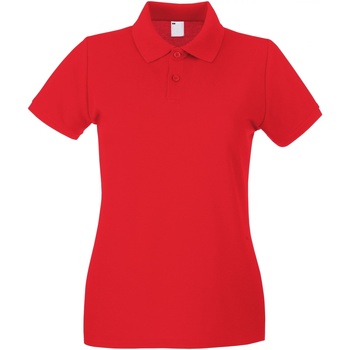 textil Dame Polo-t-shirts m. korte ærmer Universal Textiles 63030 Rød