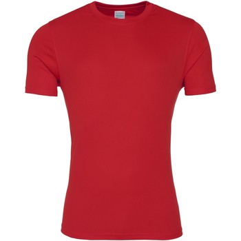 textil Herre T-shirts m. korte ærmer Awdis JC020 Rød