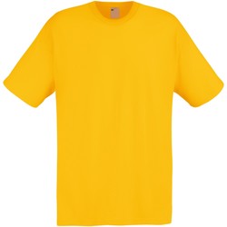 textil Herre T-shirts m. korte ærmer Universal Textiles 61082 Gold