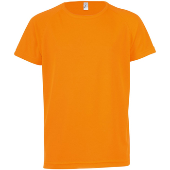 textil Børn T-shirts m. korte ærmer Sols Sporty Orange