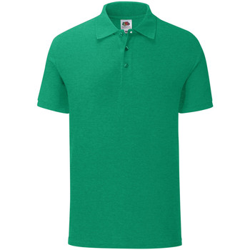 textil Herre Polo-t-shirts m. korte ærmer Fruit Of The Loom Iconic Grøn