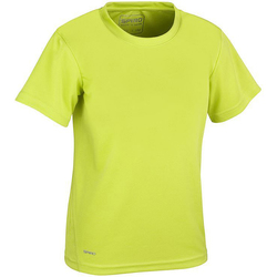 textil Dreng T-shirts m. korte ærmer Spiro S253J Lime Green