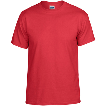 textil T-shirts m. korte ærmer Gildan DryBlend Rød