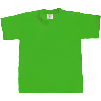 textil Børn T-shirts m. korte ærmer B And C Exact 190 Grøn