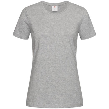 textil Dame T-shirts m. korte ærmer Stedman Comfort Grå