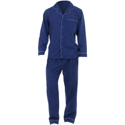textil Herre Pyjamas / Natskjorte Universal Textiles  Navy