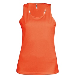textil Dame Toppe / T-shirts uden ærmer Kariban Proact Proact Fluorescent Orange