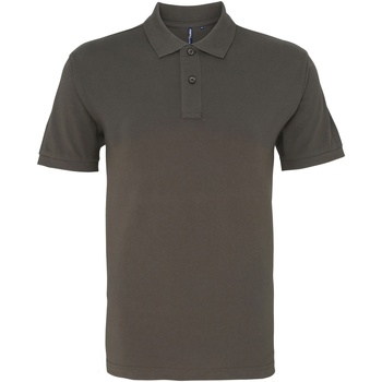 textil Herre Polo-t-shirts m. korte ærmer Asquith & Fox AQ010 Slate