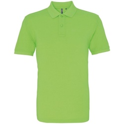 textil Herre Polo-t-shirts m. korte ærmer Asquith & Fox AQ010 Neon Green