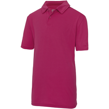 textil Børn Polo-t-shirts m. korte ærmer Awdis JC40J Rød