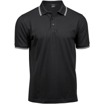 textil Herre Polo-t-shirts m. korte ærmer Tee Jays TJ1407 Black/White