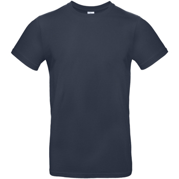 textil Herre Langærmede T-shirts B And C TU03T Blå