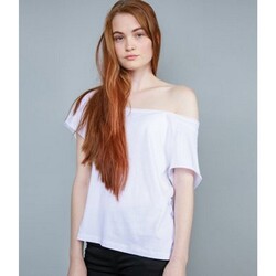 textil Dame T-shirts m. korte ærmer Mantis Dance White