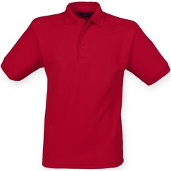 textil Herre Polo-t-shirts m. korte ærmer Henbury HB400 Vintage Red
