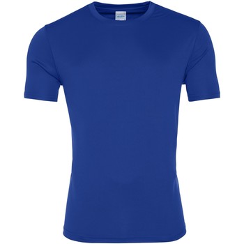 textil Herre T-shirts m. korte ærmer Awdis JC020 Blå