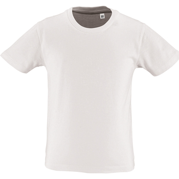 textil Børn T-shirts m. korte ærmer Sols 2078 Hvid