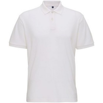 textil Herre Polo-t-shirts m. korte ærmer Asquith & Fox AQ005 White