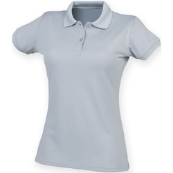 textil Dame Polo-t-shirts m. korte ærmer Henbury Coolplus Silver Grey