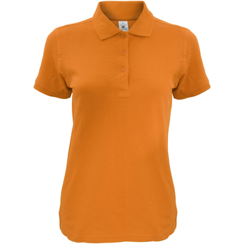 textil Dame Polo-t-shirts m. korte ærmer B And C Safran Orange