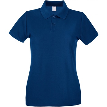 textil Dame Polo-t-shirts m. korte ærmer Universal Textiles 63030 Navy Blue
