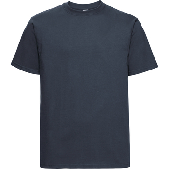 textil Herre T-shirts m. korte ærmer Russell 215M Blå