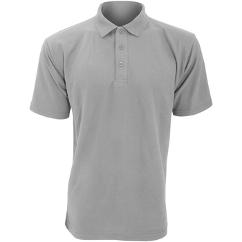 textil Herre Polo-t-shirts m. korte ærmer Ultimate Clothing Collection UCC003 Grå
