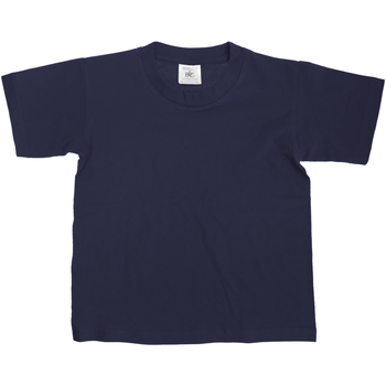 textil Børn T-shirts m. korte ærmer B And C Exact Blå