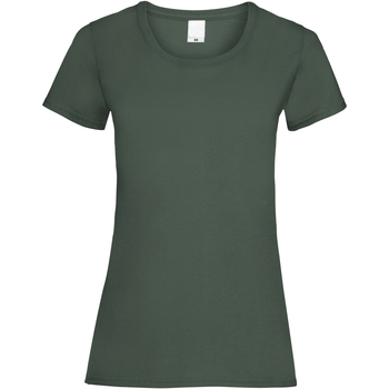 textil Dame T-shirts m. korte ærmer Universal Textiles 61372 Dark Green
