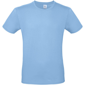 textil Herre Langærmede T-shirts B And C TU01T Blå