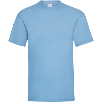 textil Herre T-shirts m. korte ærmer Universal Textiles 61036 Blå