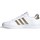 Sko Børn Lave sneakers adidas Originals Grand Court Hvid, Guld