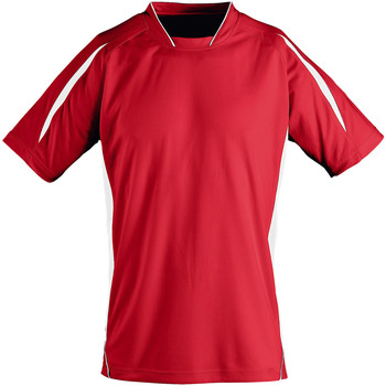 textil Børn T-shirts m. korte ærmer Sols 01639 Rød