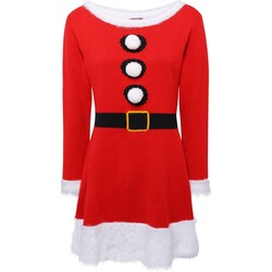 textil Dame Korte kjoler Christmas Shop CS039 Red