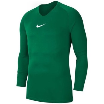 textil Herre Langærmede T-shirts Nike JR Dry Park First Layer Grøn
