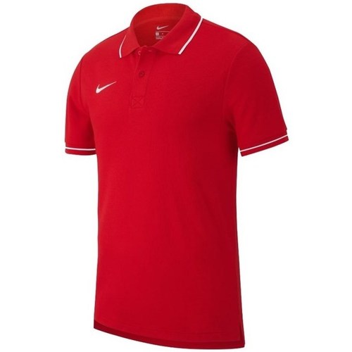 textil Herre T-shirts m. korte ærmer Nike Team Club 19 Rød