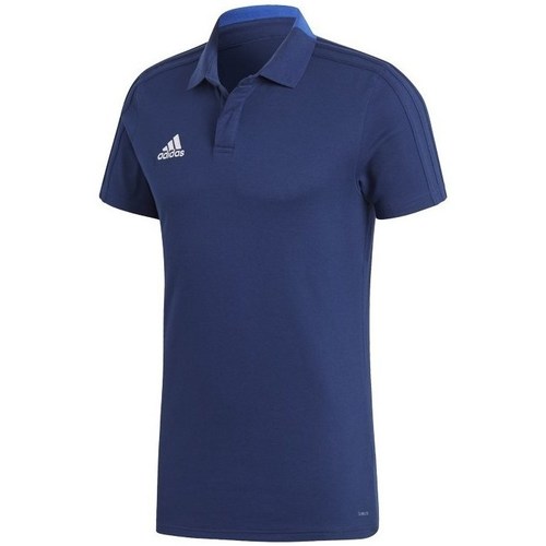 textil Herre T-shirts m. korte ærmer adidas Originals Condivo 18 Polo Blå
